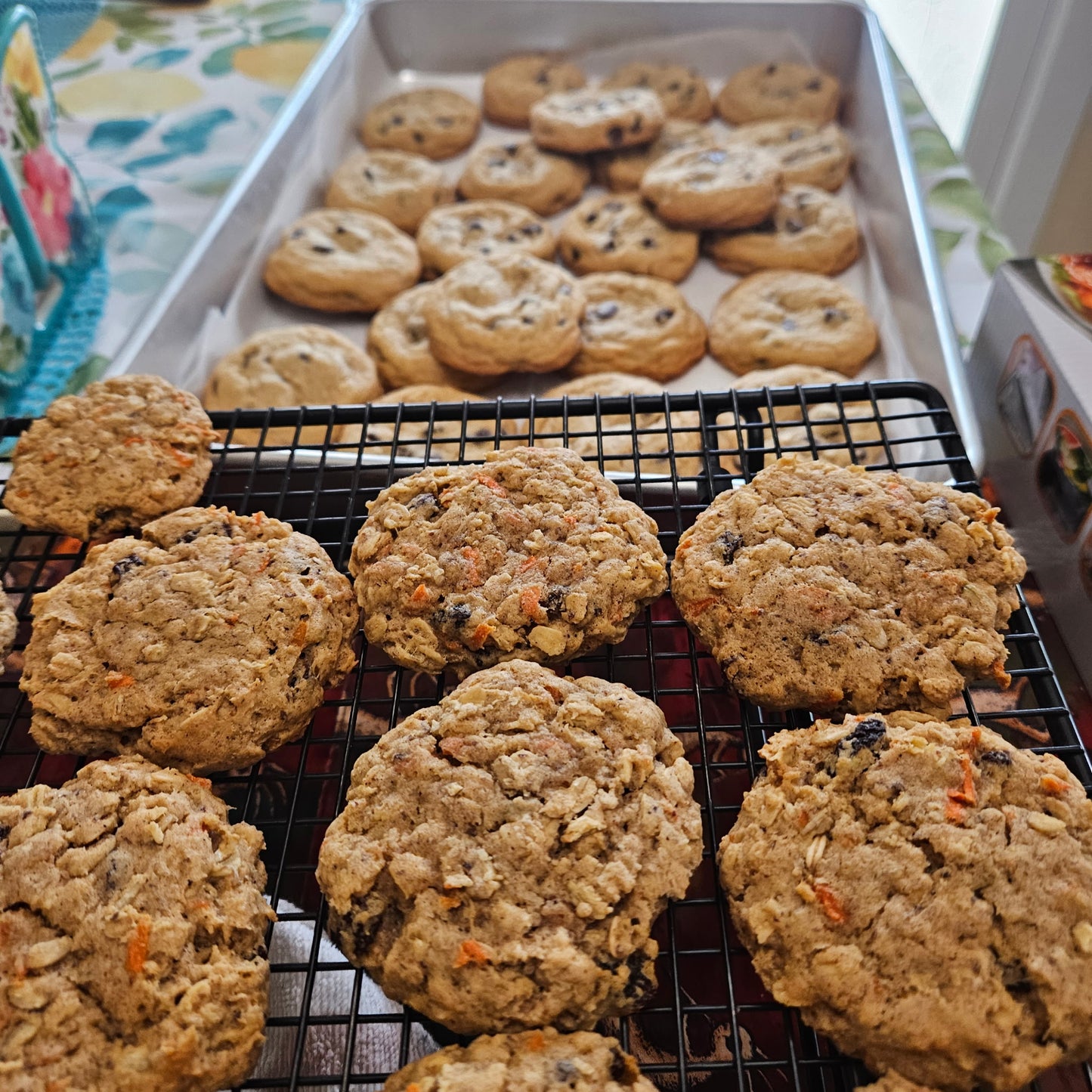 Vegan Carrot Cake Cookies
