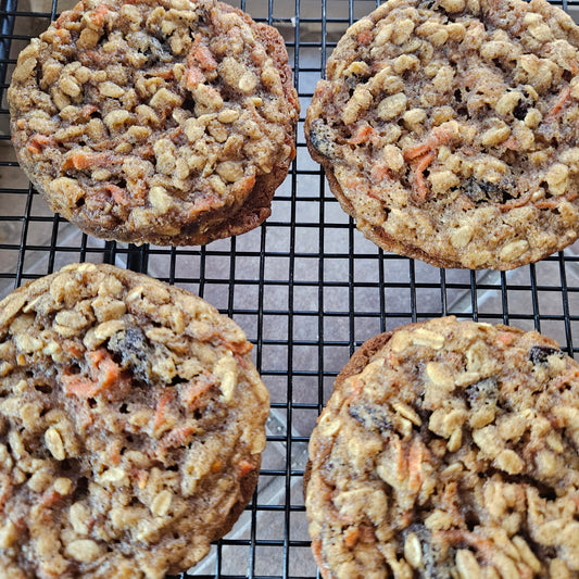 Vegan Carrot Cake Cookies